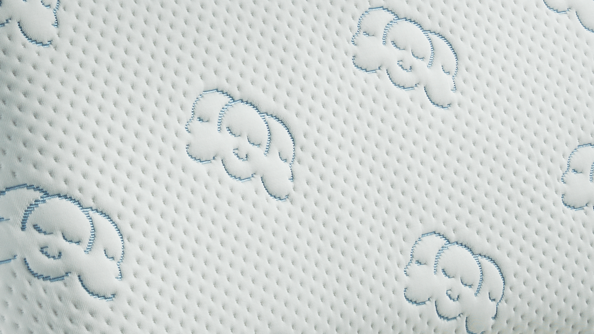 Silvana Cool Flex Paars latex zacht hoofdkussen