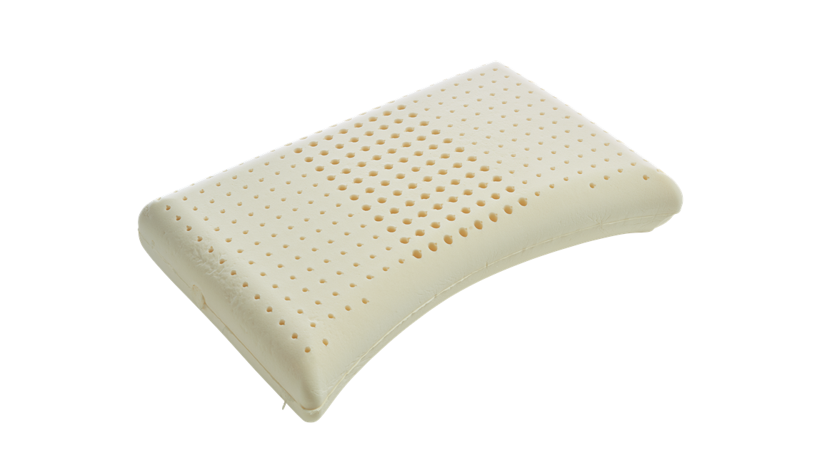 Silvana Cool Flex Rood latex zacht hoofdkussen