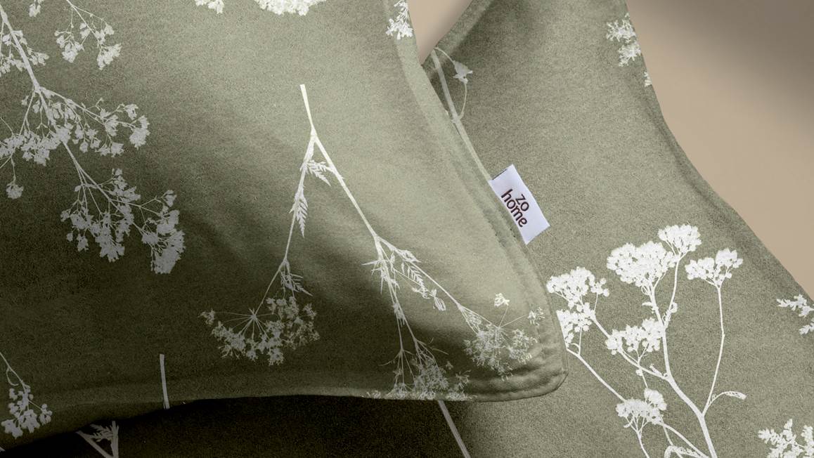 Zohome Yarrow flanel dekbedovertrek