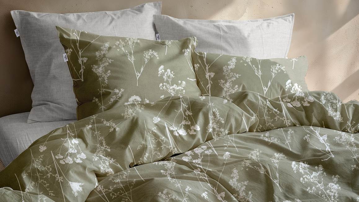 Zohome Yarrow flanel dekbedovertrek