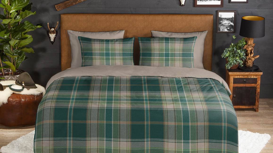 Good Morning Dirkje flanel dekbedovertrek