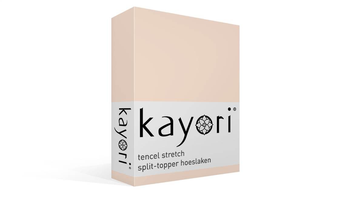 Kayori Sota Tencel stretch split-topper hoeslaken