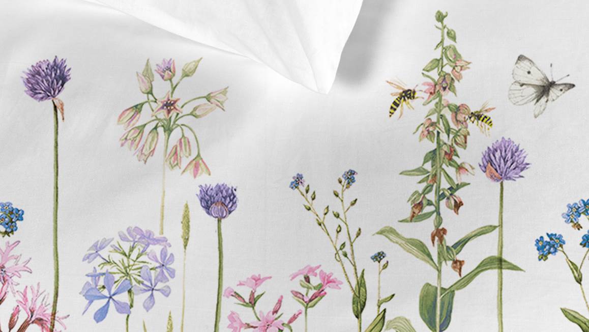 Marjolein Bastin Soft Bloom dekbedovertrek