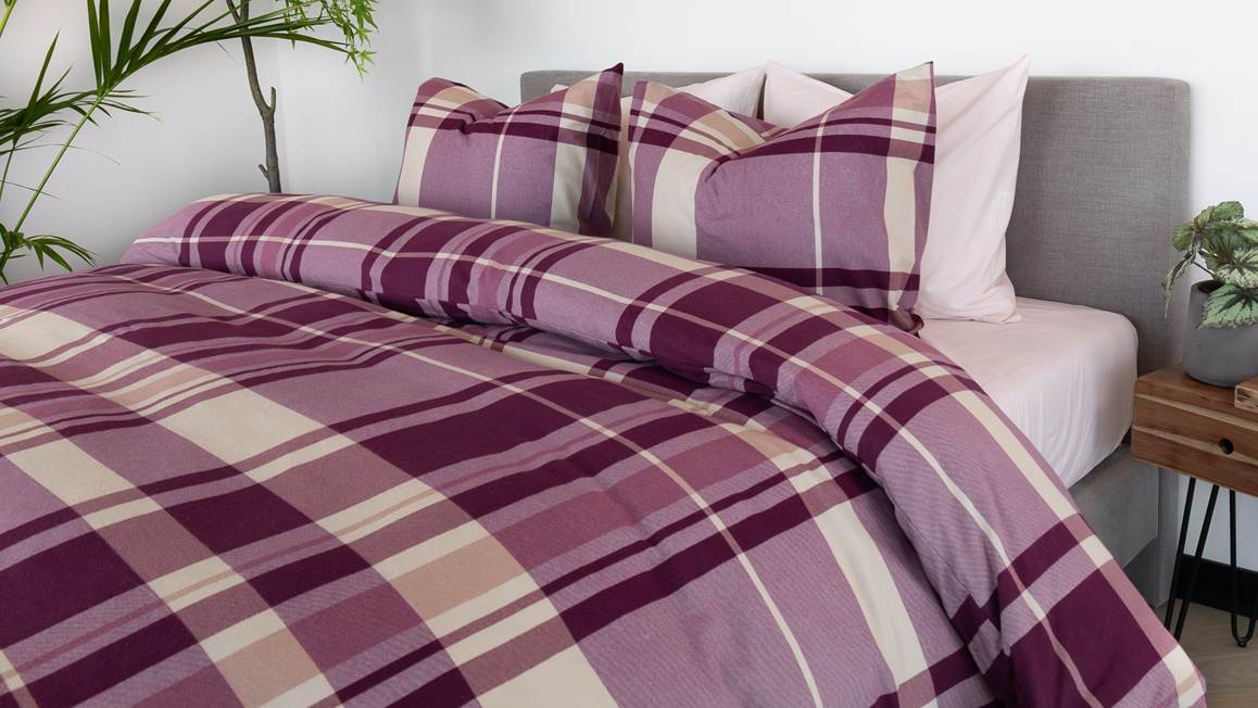 Kayori Anya flanel dekbedovertrek