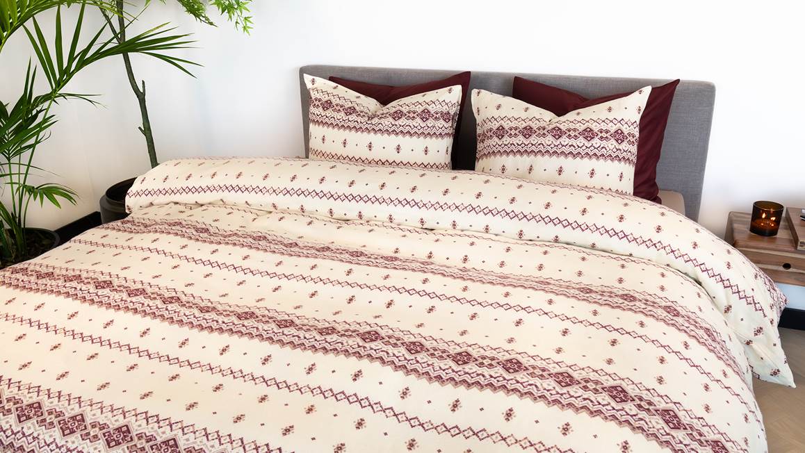 Kayori Sola flanel dekbedovertrek