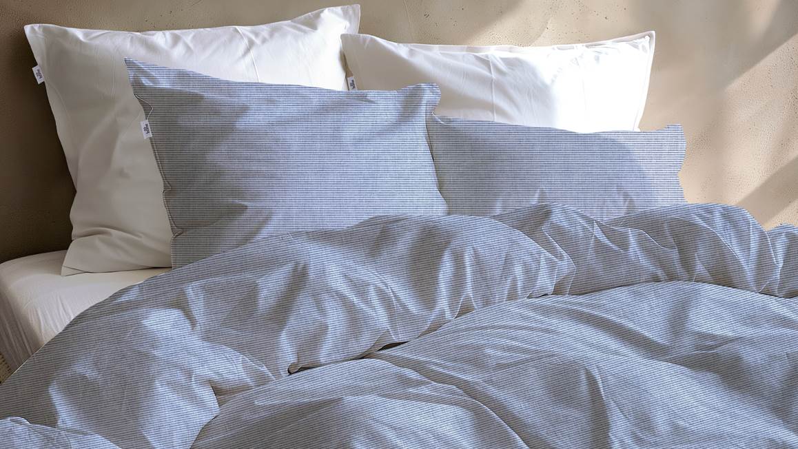 Zohome Striscia di Lino dekbedovertrek