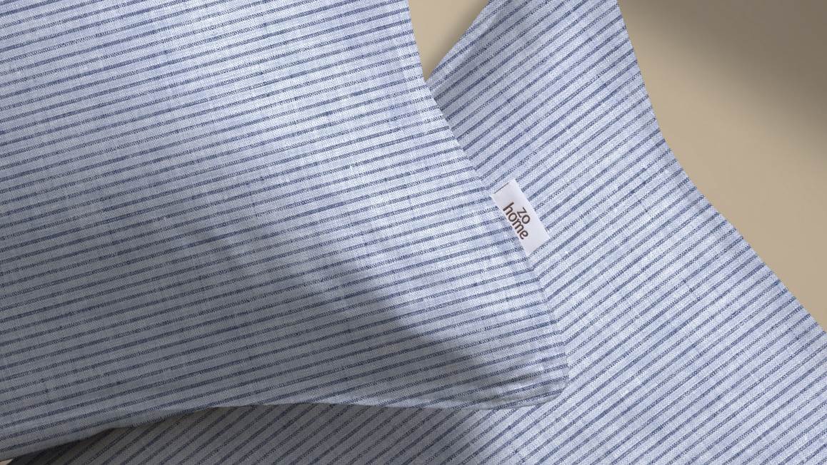 Zohome Striscia di Lino dekbedovertrek