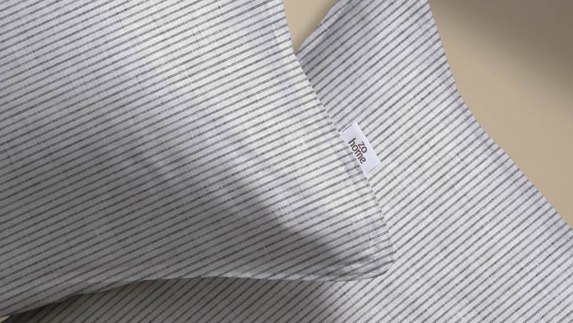 Zohome Striscia di Lino dekbedovertrek