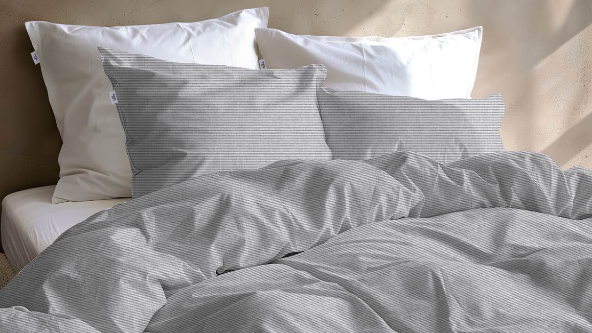 Zohome Striscia di Lino dekbedovertrek