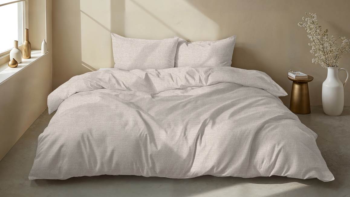Zohome Striscia di Lino dekbedovertrek