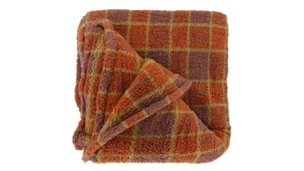 Unique Living Alix fleece plaid