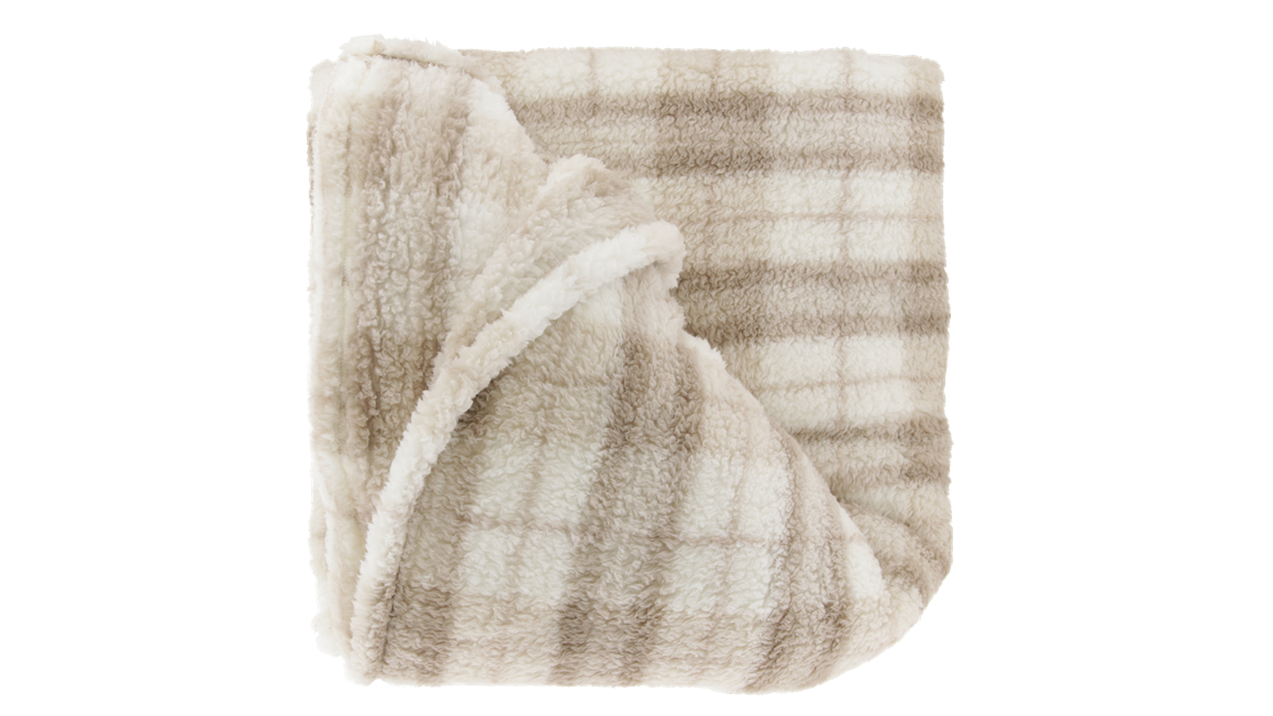 Unique Living Alix fleece plaid