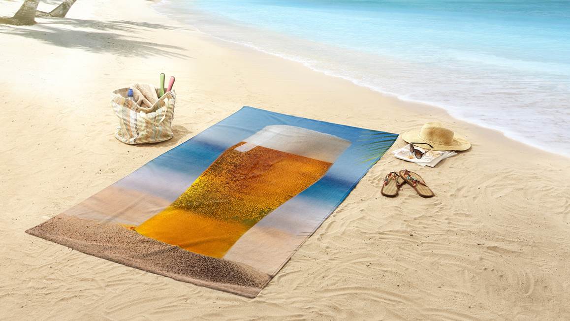 Good Morning Beer strandlaken