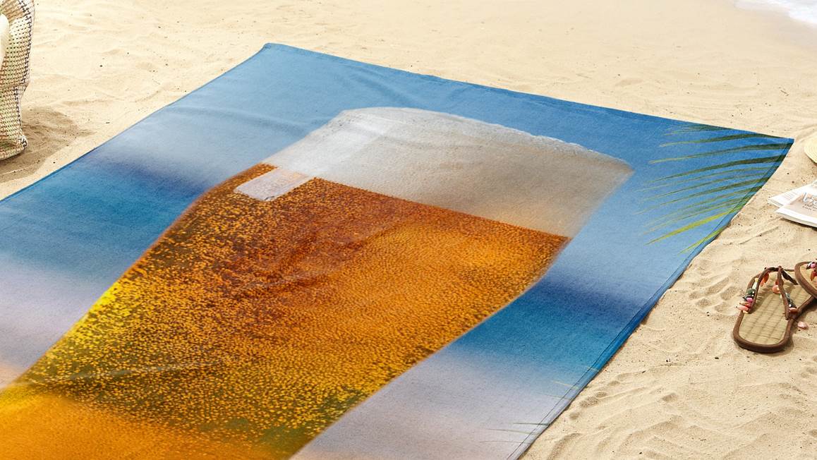 Good Morning Beer strandlaken