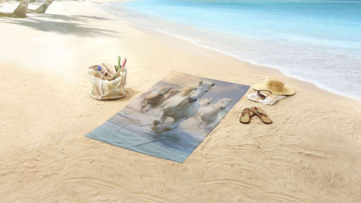 Good Morning Wild and Free strandlaken