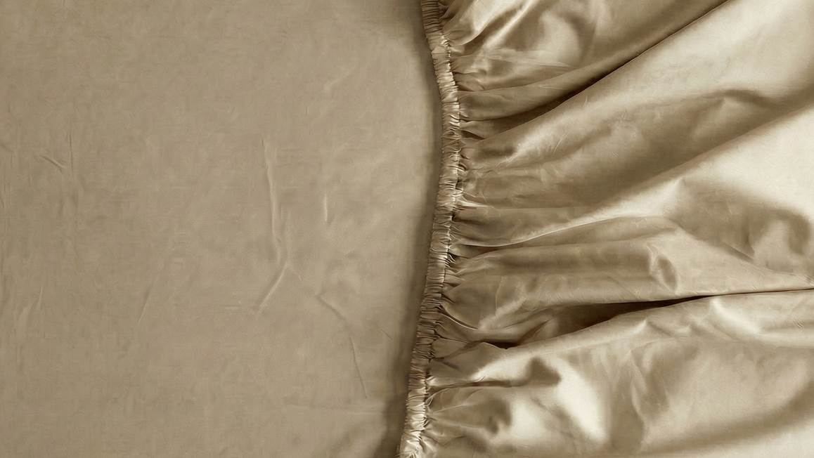 Kayori Saya katoen-satijn hoeslaken extra hoog