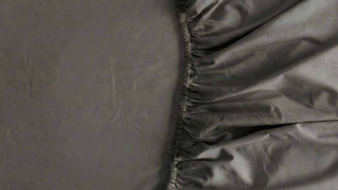 Kayori Saya katoen-satijn hoeslaken extra hoog