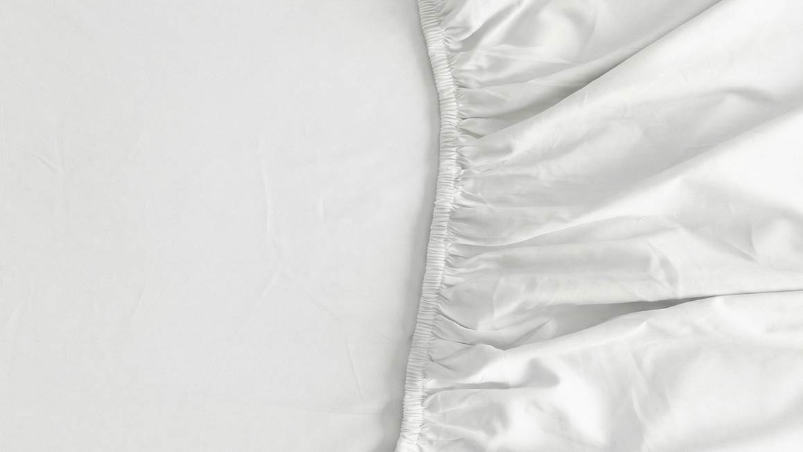 Kayori Saya katoen-satijn topper hoeslaken