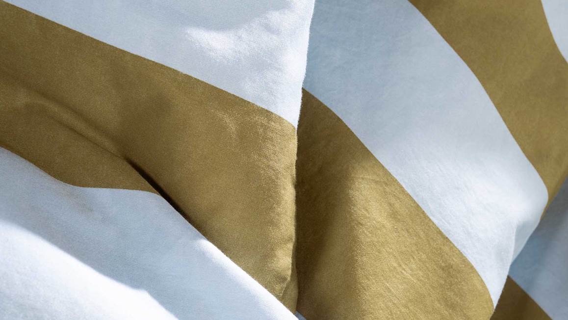 Essenza Minte Stripe dekbedovertrek