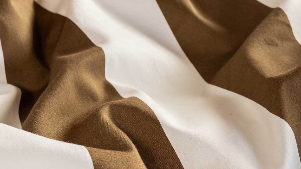 Essenza Minte Stripe dekbedovertrek