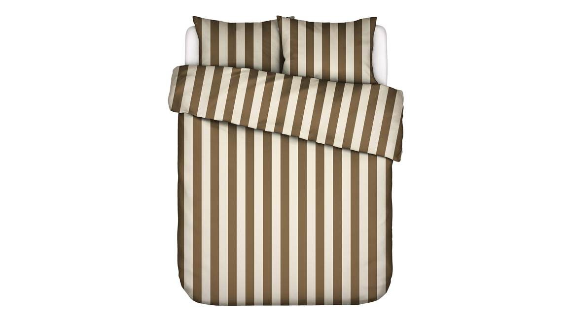 Essenza Minte Stripe dekbedovertrek