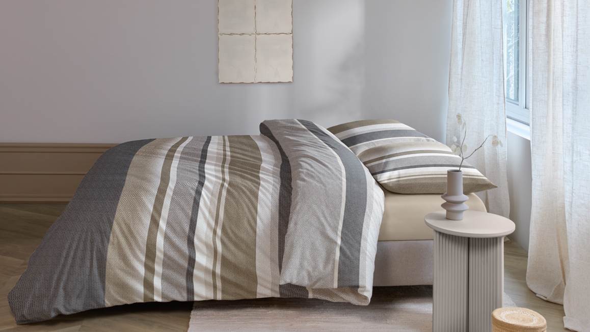 Beddinghouse Nyls flanel dekbedovertrek