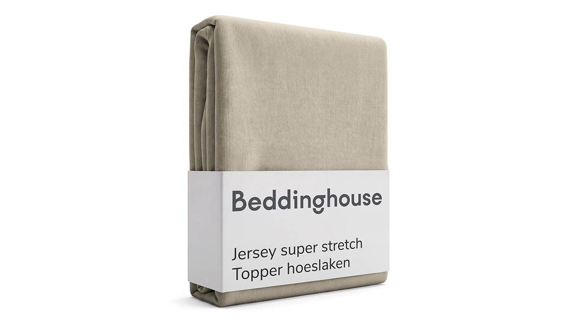 Beddinghouse jersey super stretch topper hoeslaken