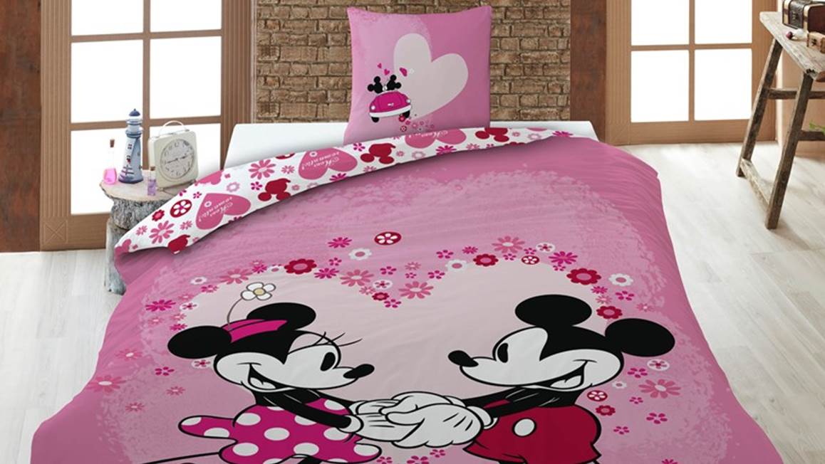 Mickey & Minnie Mouse dekbedovertrek