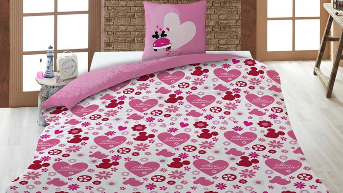 Mickey & Minnie Mouse dekbedovertrek