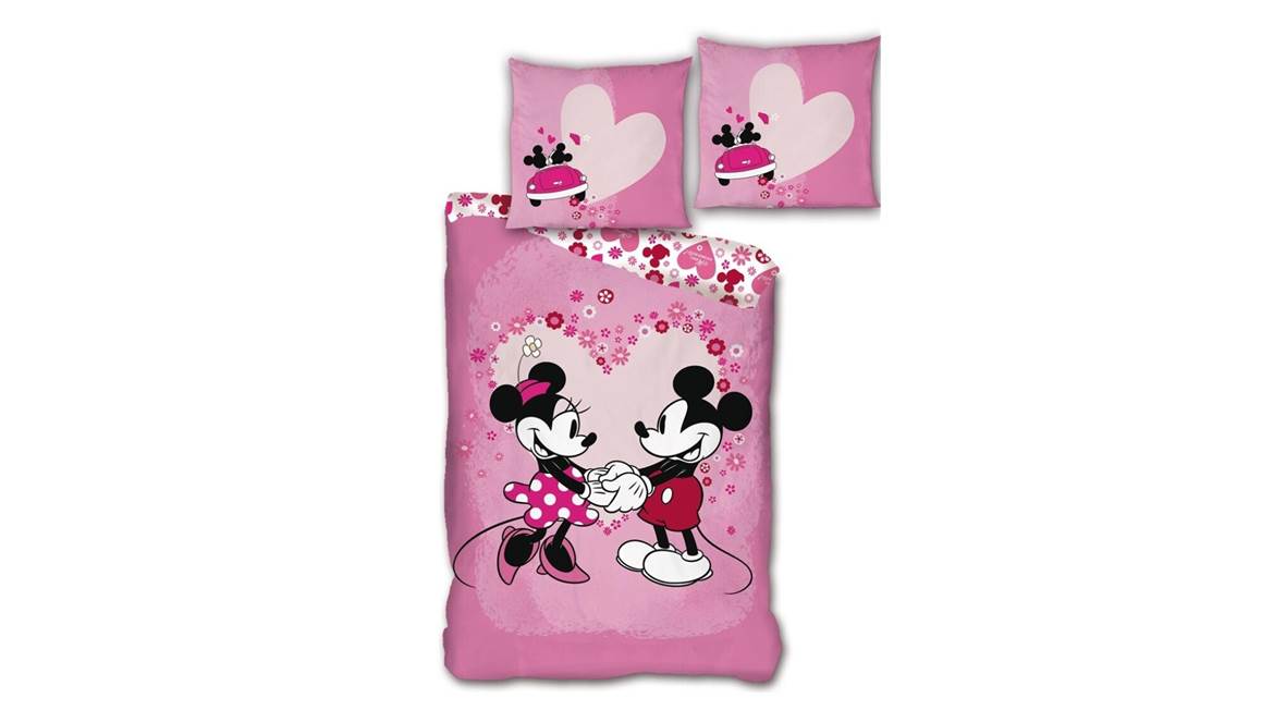 Mickey & Minnie Mouse dekbedovertrek