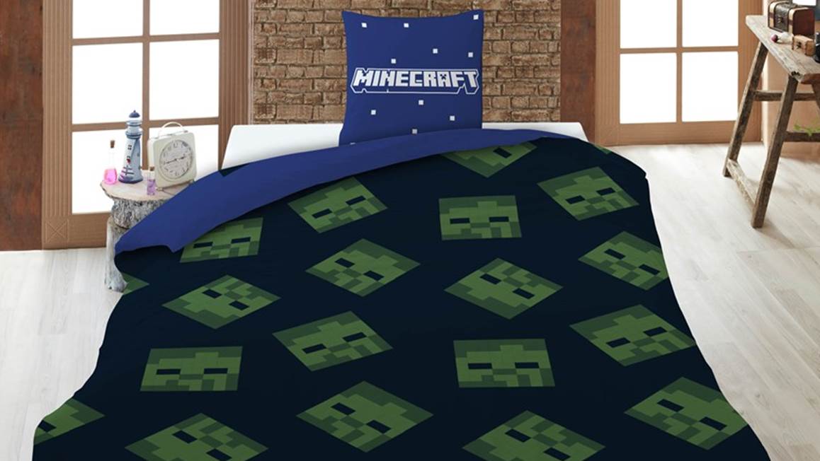 Minecraft dekbedovertrek