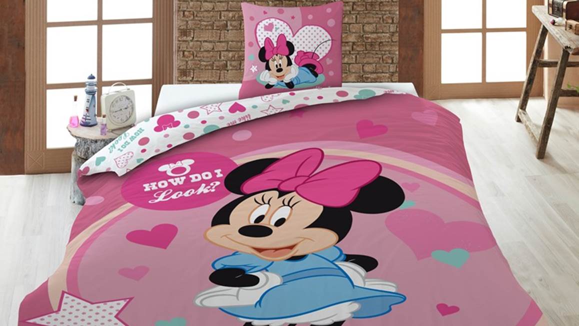 Minnie Mouse dekbedovertrek