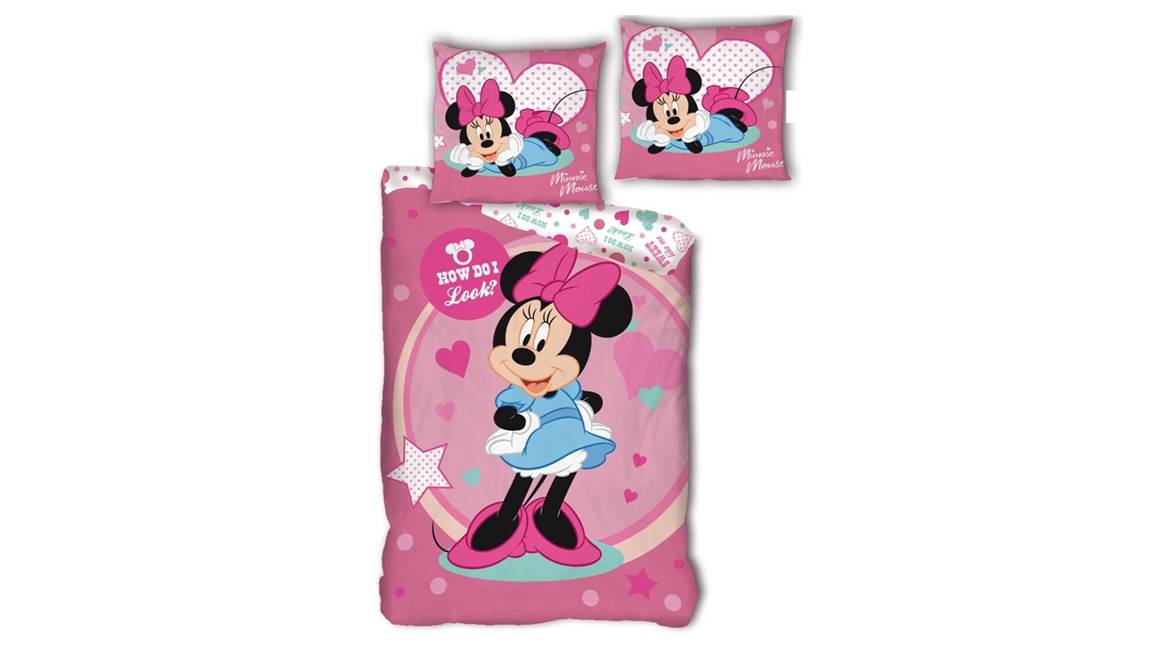 Minnie Mouse dekbedovertrek