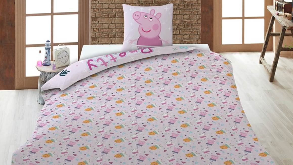 Peppa Pig dekbedovertrek