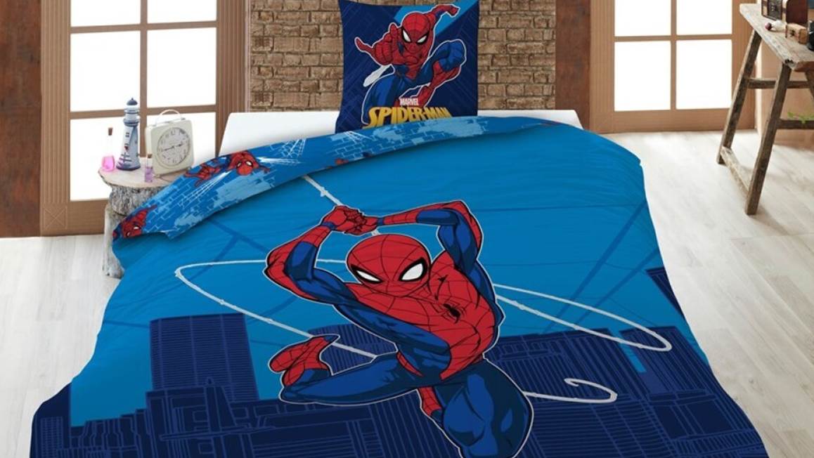 Spiderman dekbedovertrek