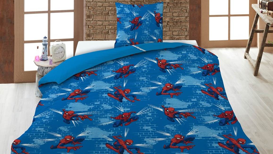 Spiderman dekbedovertrek