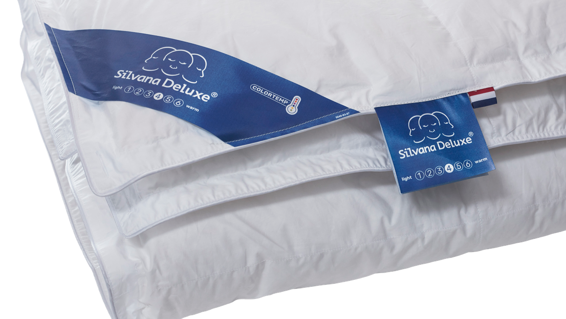 Silvana Deluxe medium-warm donzen dekbed