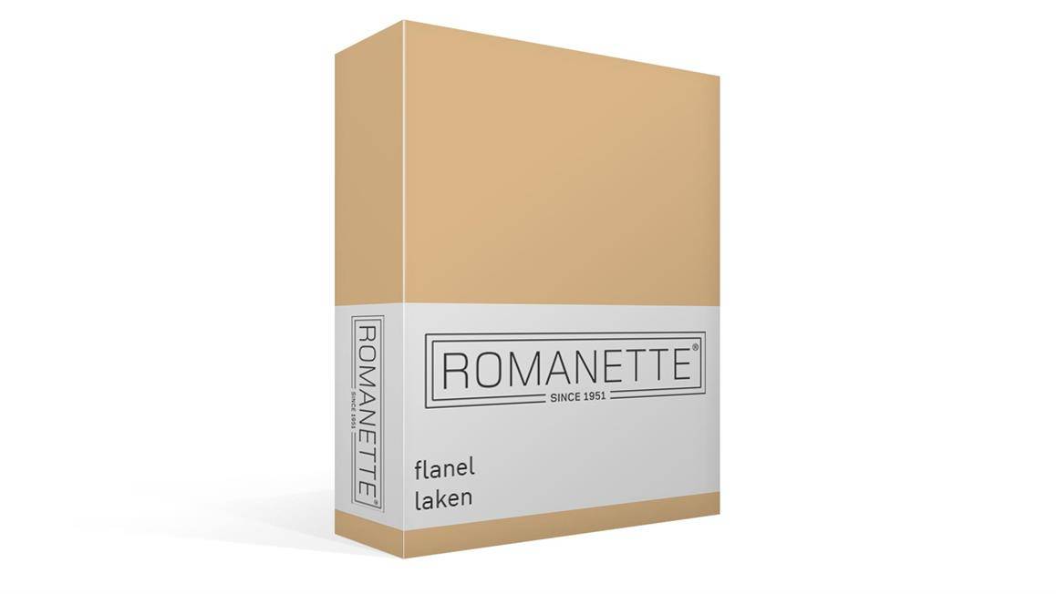 Romanette flanel laken