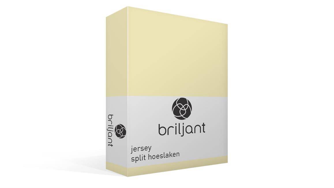 Briljant jersey split hoeslaken