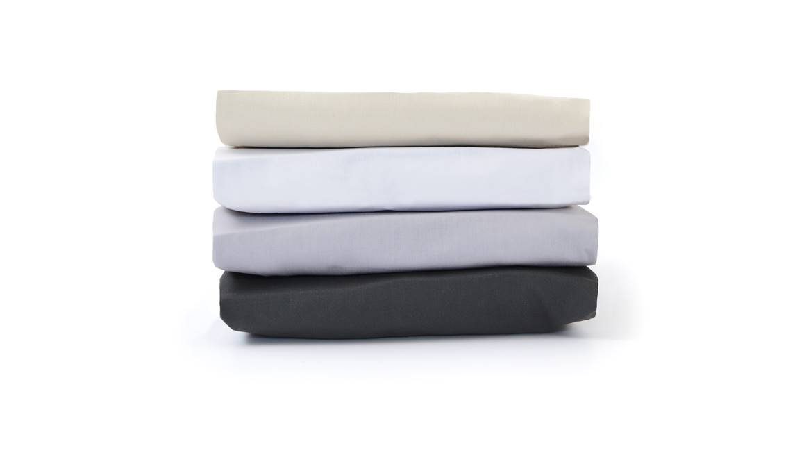 Snoozing flanel split-topper hoeslaken