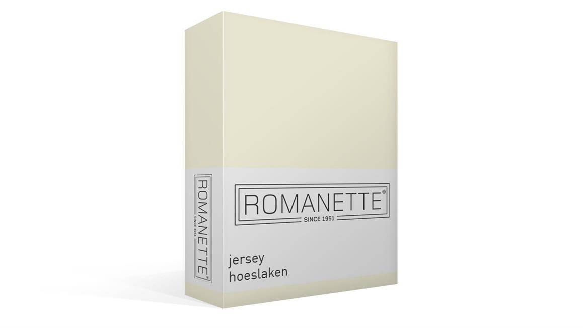 Romanette jersey hoeslaken
