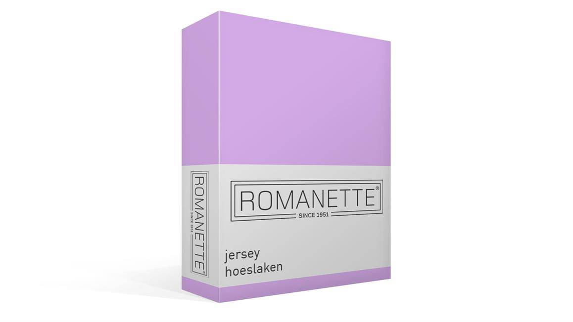 Romanette jersey hoeslaken