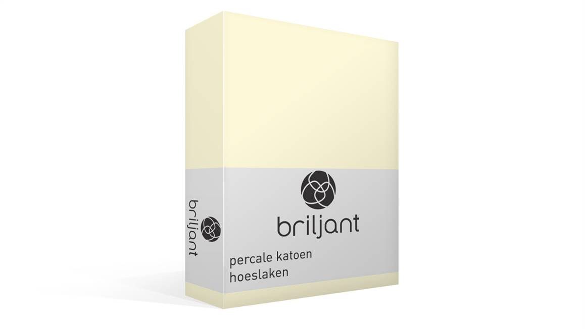 Briljant percale katoen hoeslaken