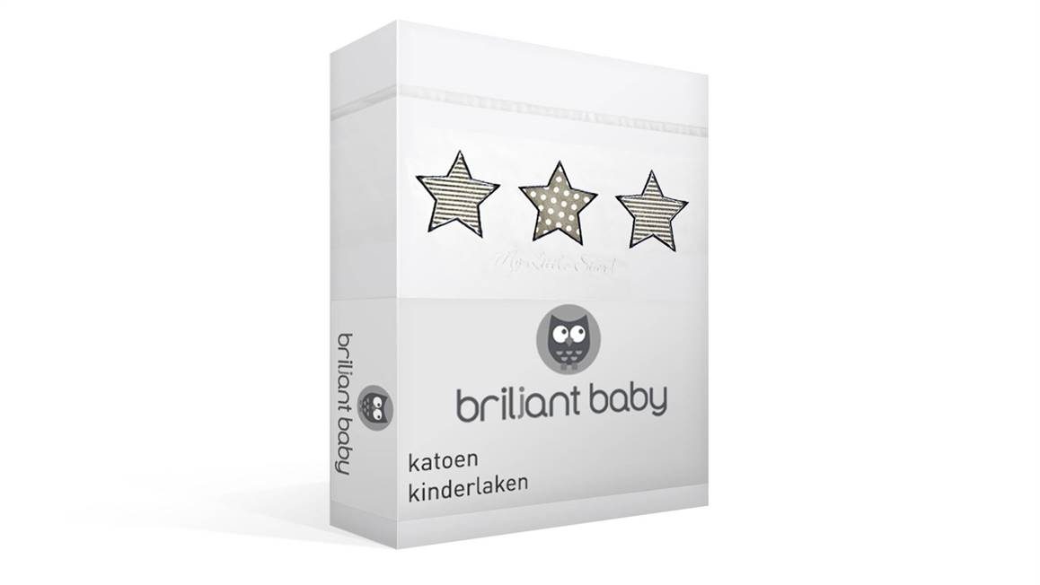 Briljant Baby Star katoen kinderlaken