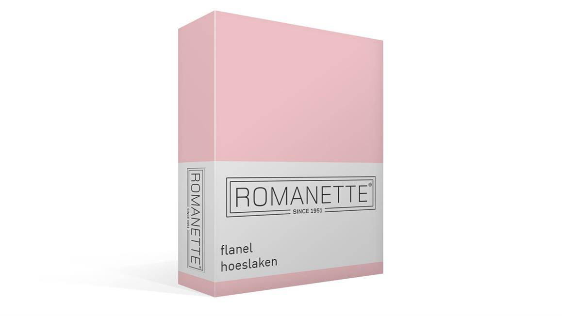 Romanette flanel hoeslaken