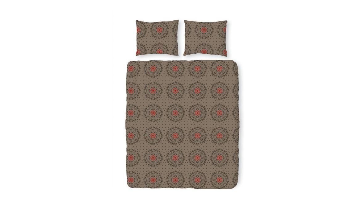 Romanette Hexta flanel dekbedovertrek