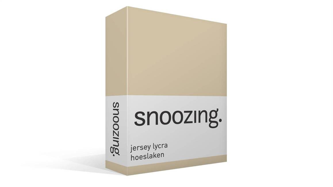Snoozing jersey lycra hoeslaken