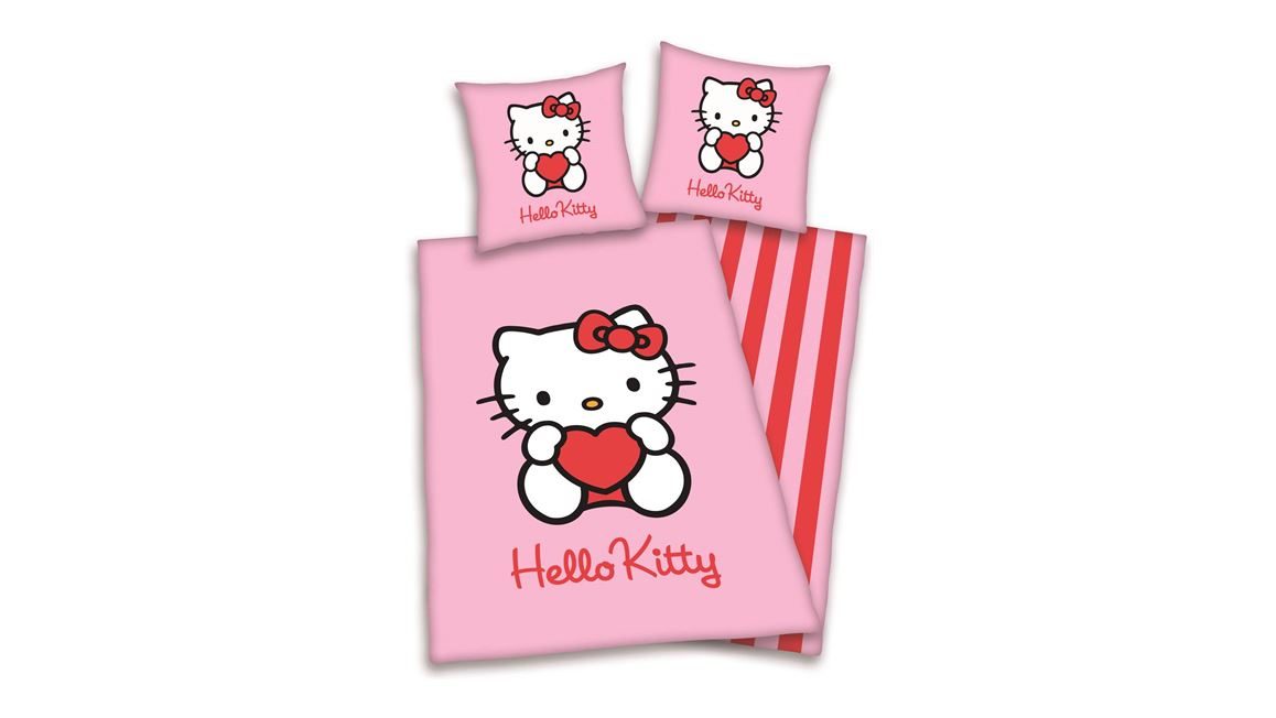 Hello Kitty flanel dekbedovertrek Flanellen Hello Kitty flanel dekbedovertrek Flanellen