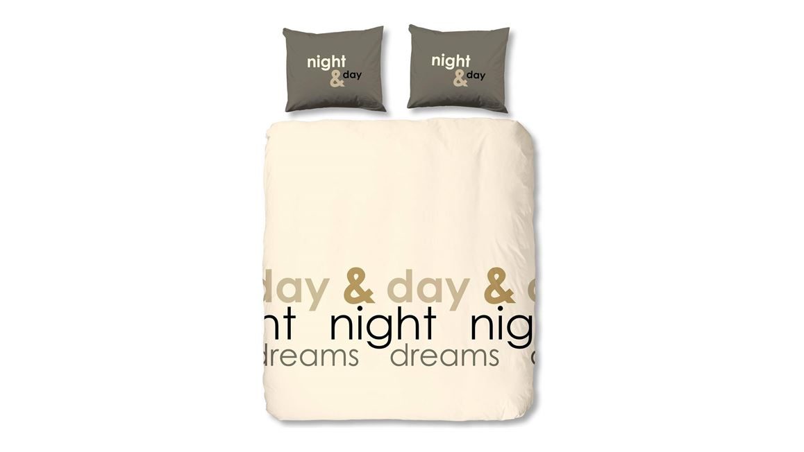 Night & Day flanel dekbedovertrek