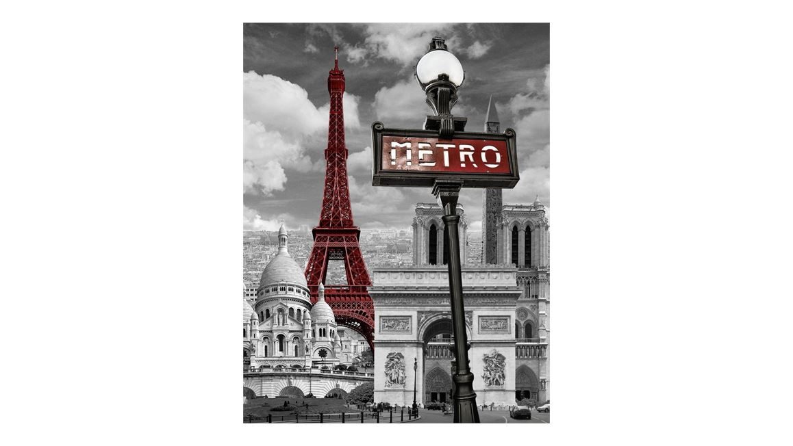 Global Labels Paris fleece plaid